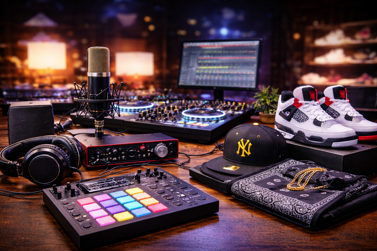 Sélection hip-hop : équipement audio, streetwear et accessoires recommandés