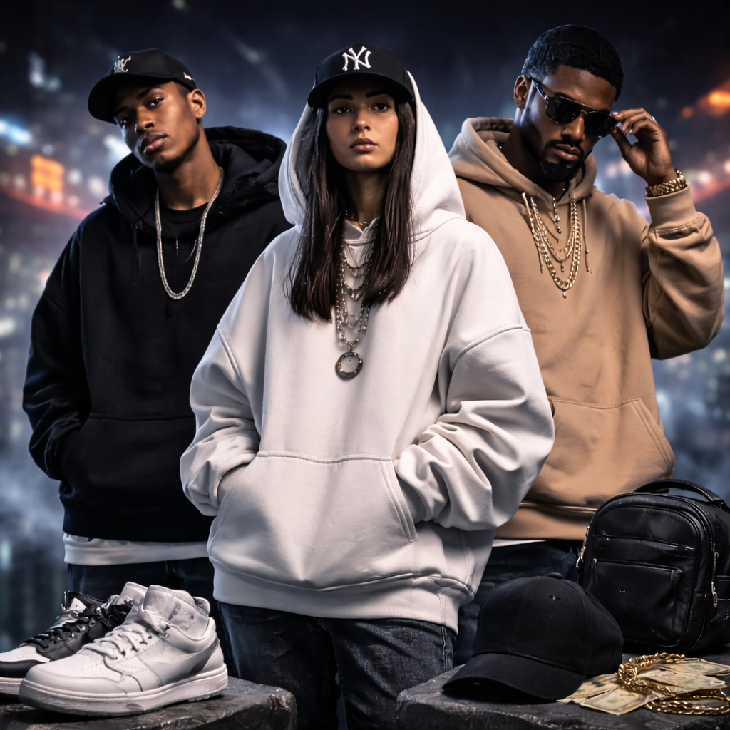 Hoodie streetwear oversize